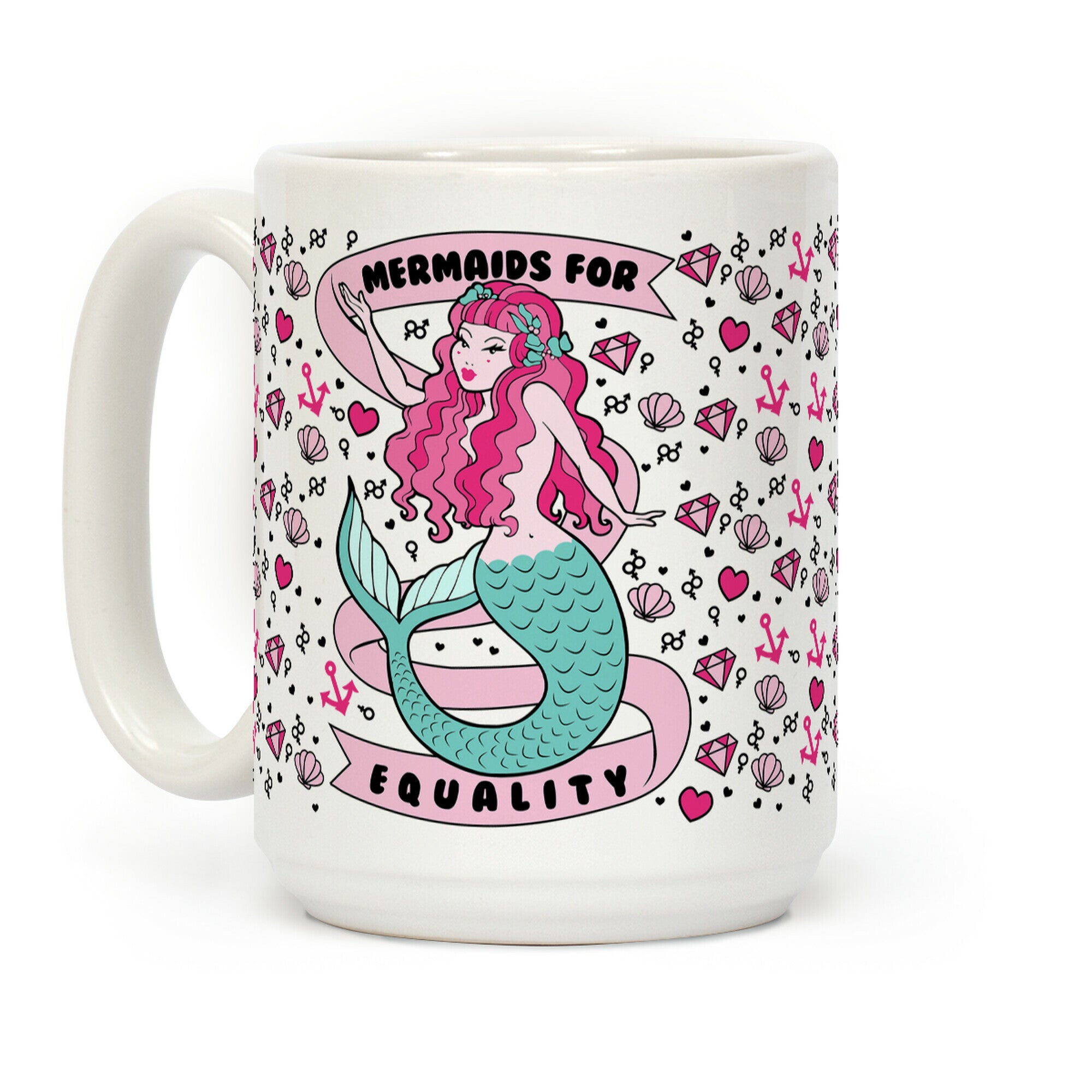 Mermaids For Equality Coffee Mug